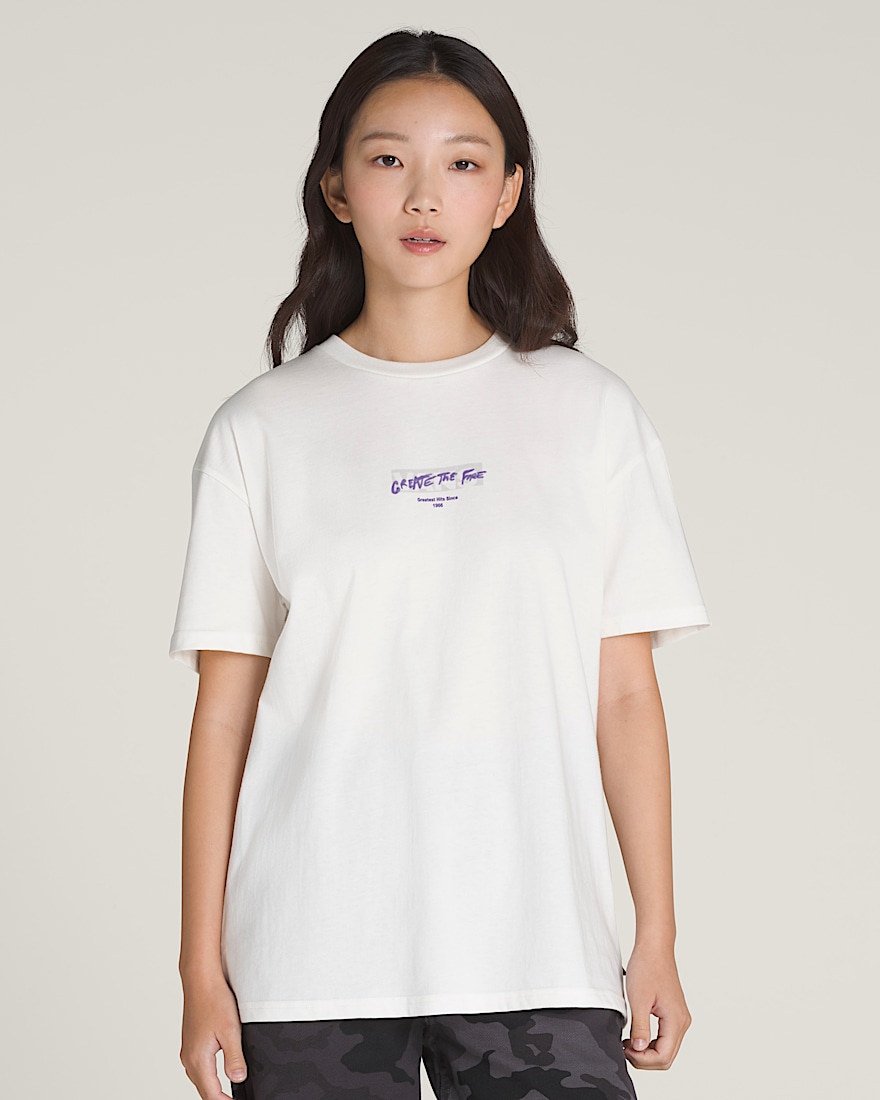 Firemade TShirt VANS White  Purple ALT1