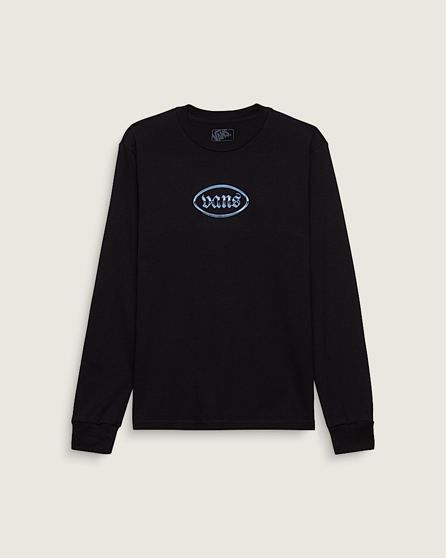 Kids Shiner Long Sleeve TShirt VANS Black HERO