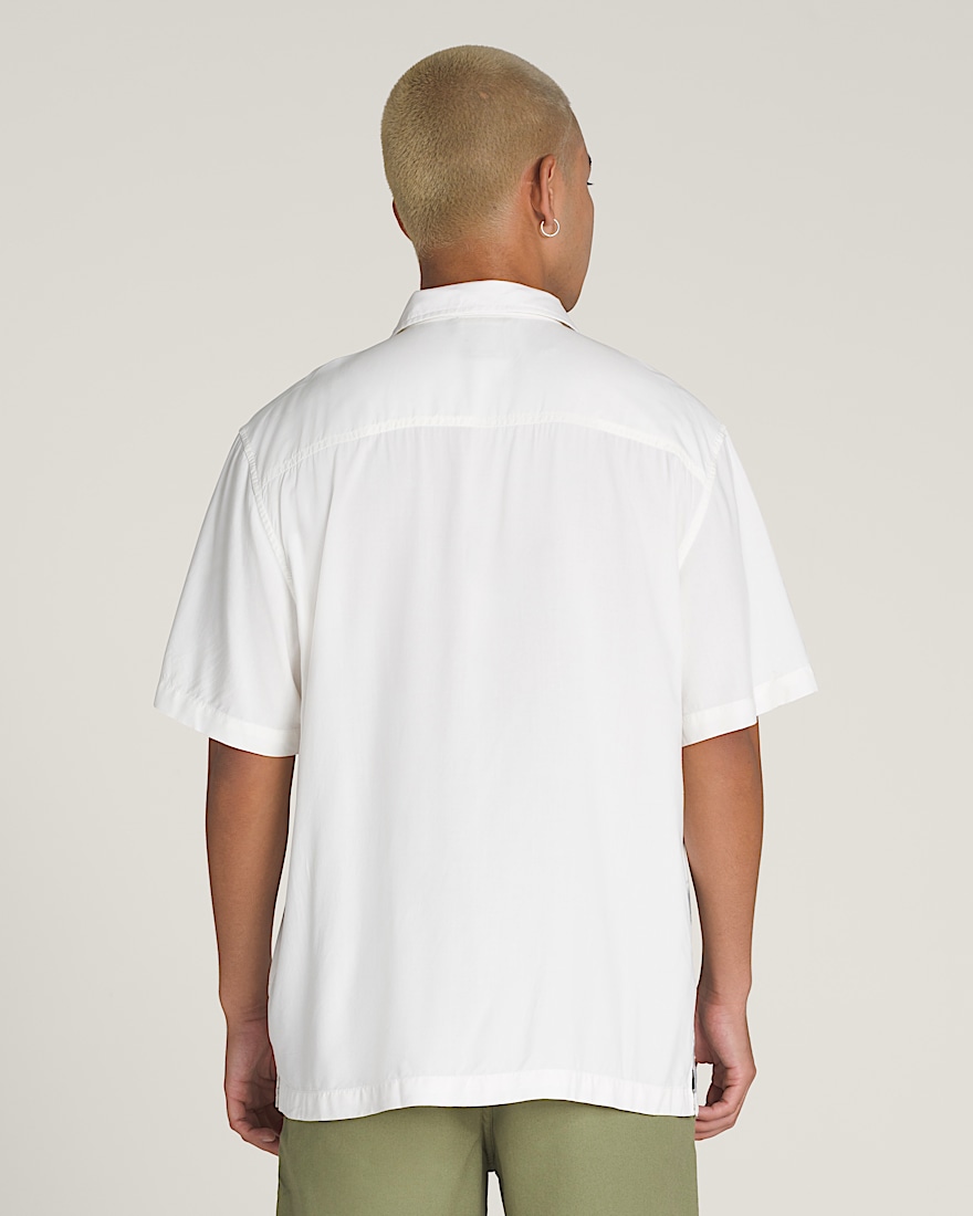 Creswell Woven Shirt VANS White  Grey ALT1