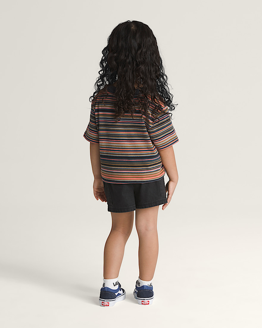 Little Kids Joy Ruffled Shorts VANS Black ALT2