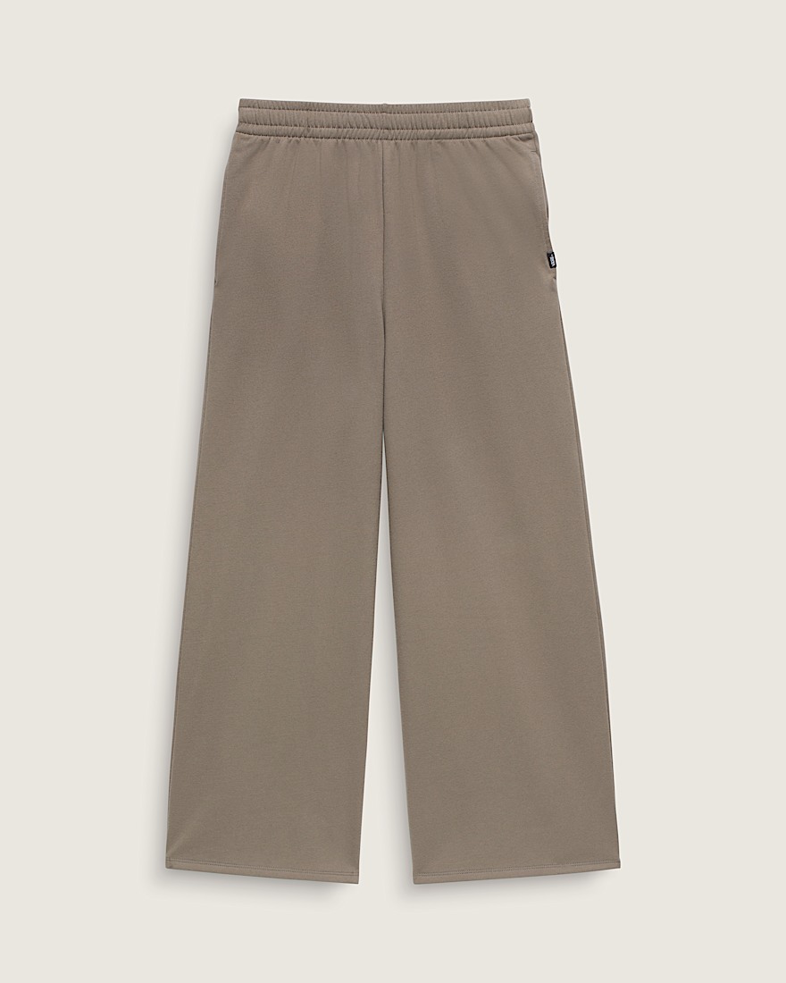 Bryn Wide Leg Pants VANS Bungee Cord Brown ALT4