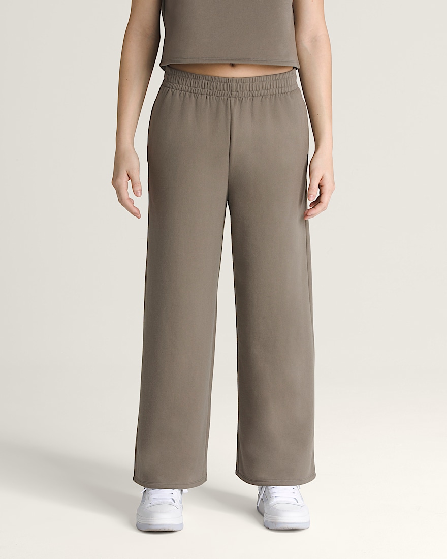 Bryn Wide Leg Pants VANS Bungee Cord Brown HERO