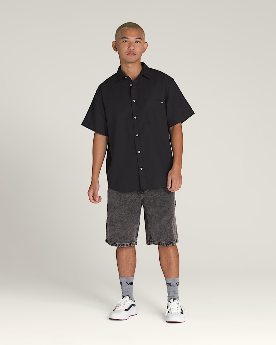 Lawson Solid Woven Shirt VANS Black ALT2