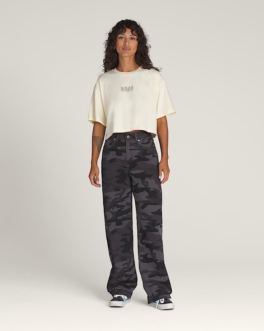 Grafitti Nightwash TShirt VANS Lemon Icing Cream White ALT1