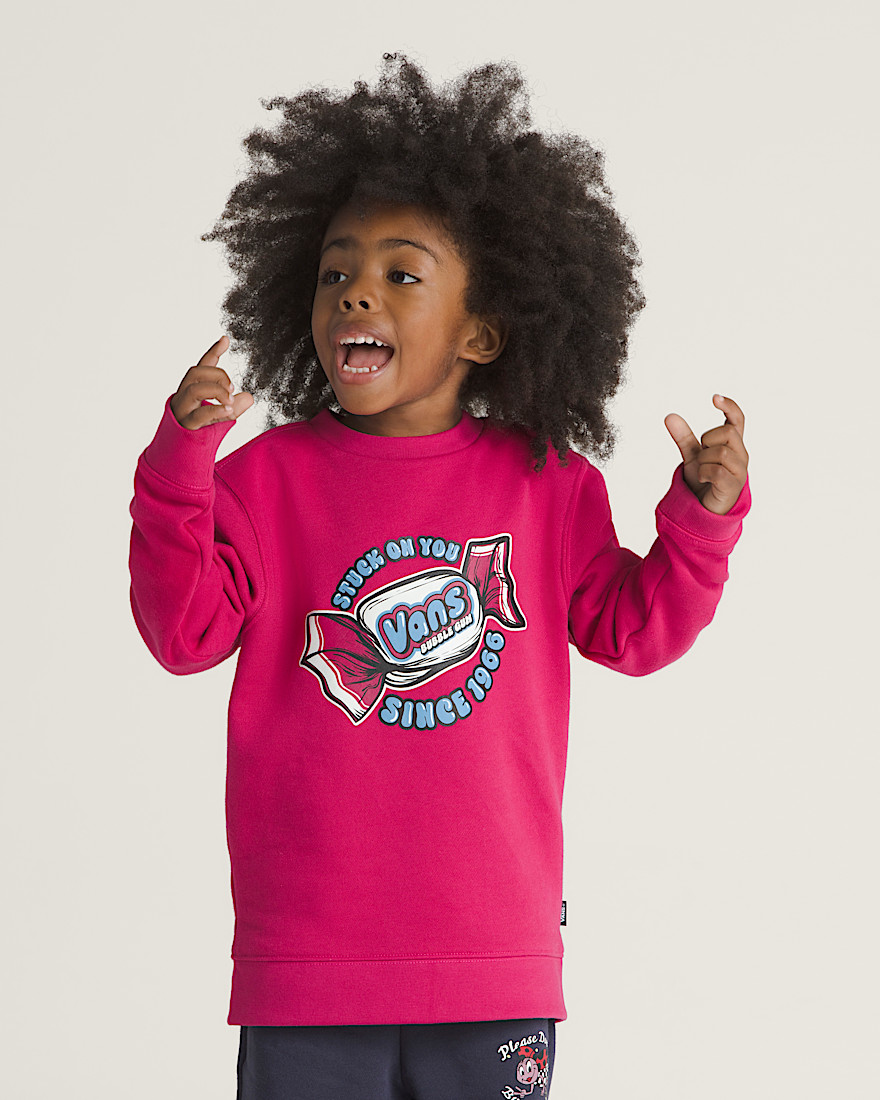 Little Kids Stuck On You Crew Sweatshirt