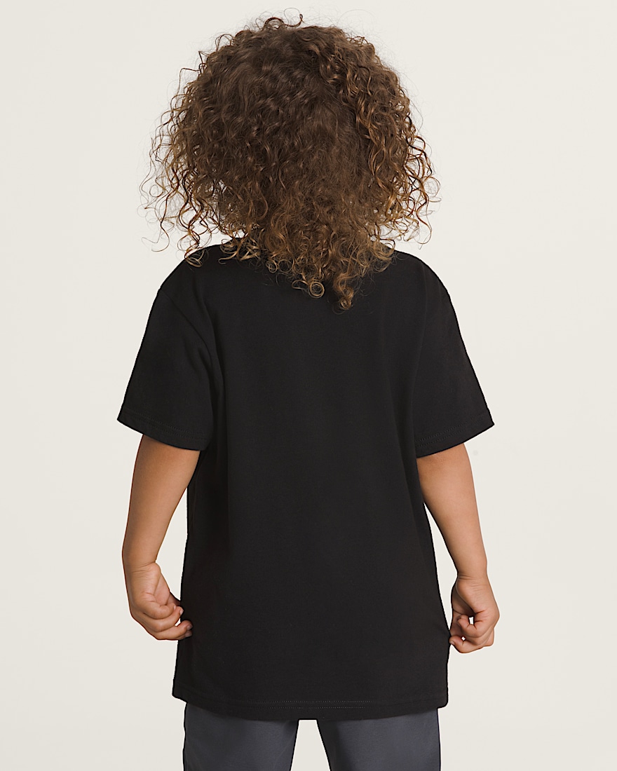 Little Kids Racoon Banjo TShirt VANS Black ALT1