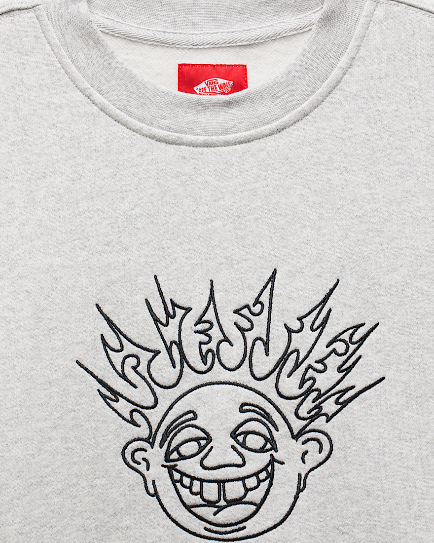 Skate Smile Spike Crew Sweatshirt