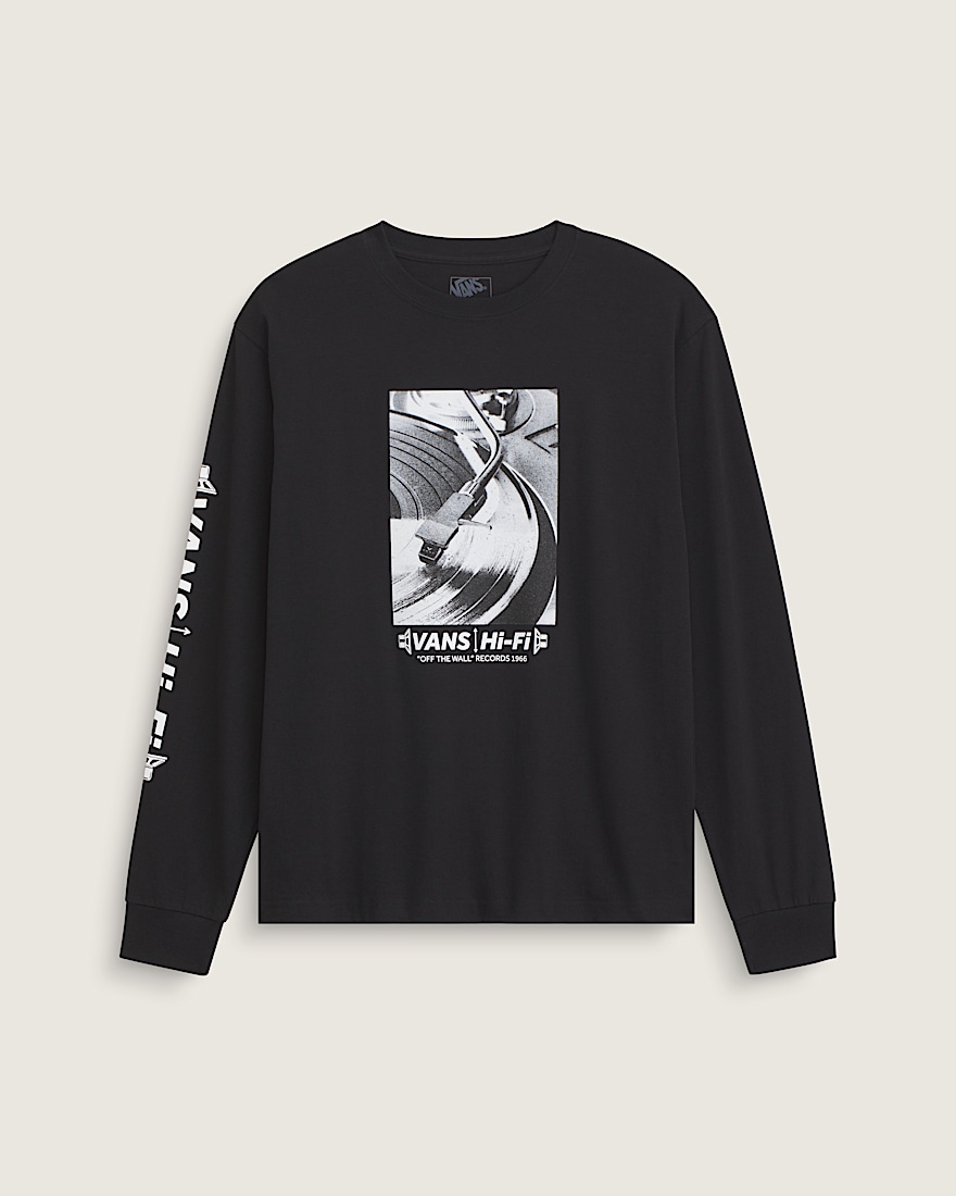 Hi Fi RPM Long Sleeve TShirt VANS Black HERO