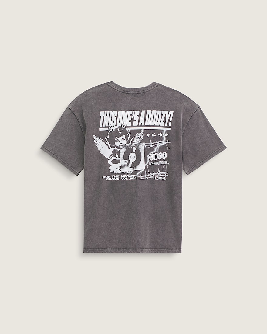 Earthbound TShirt VANS Faded Black HERO