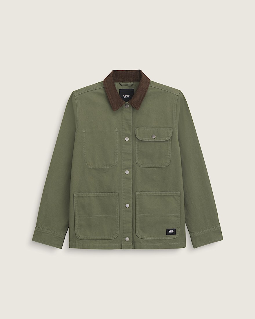 Drill Chore Coat VANS Green HERO