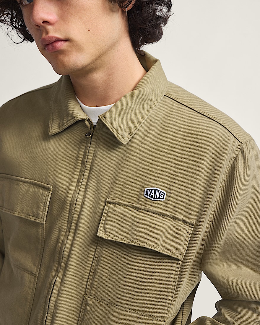 Mcavoy Station Jacket VANS Bay Leaf Green ALT4