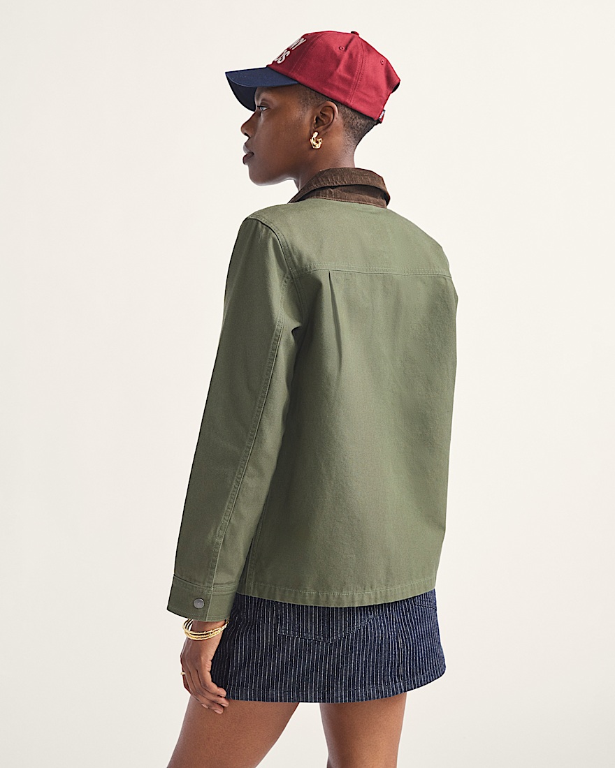 Drill Chore Coat VANS Green ALT2