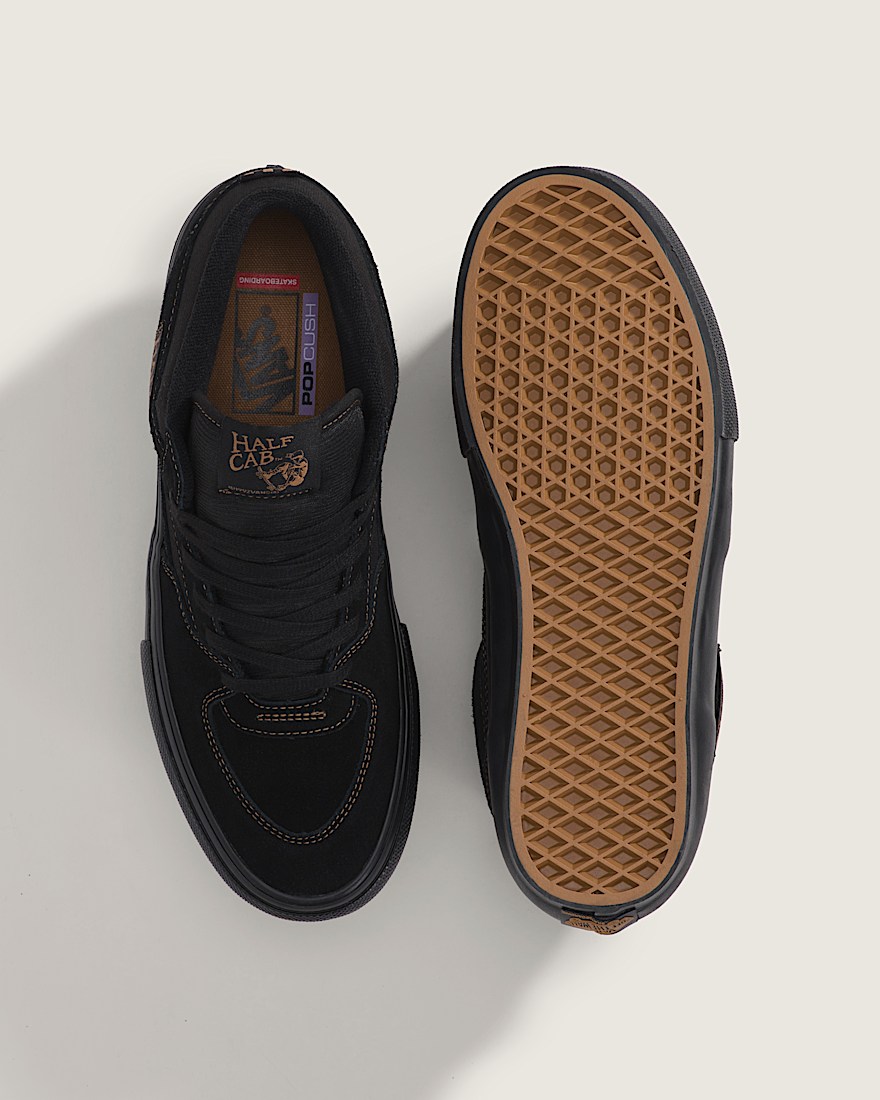 Skate Half Cab Shoe VANS Black  Brown ALT2
