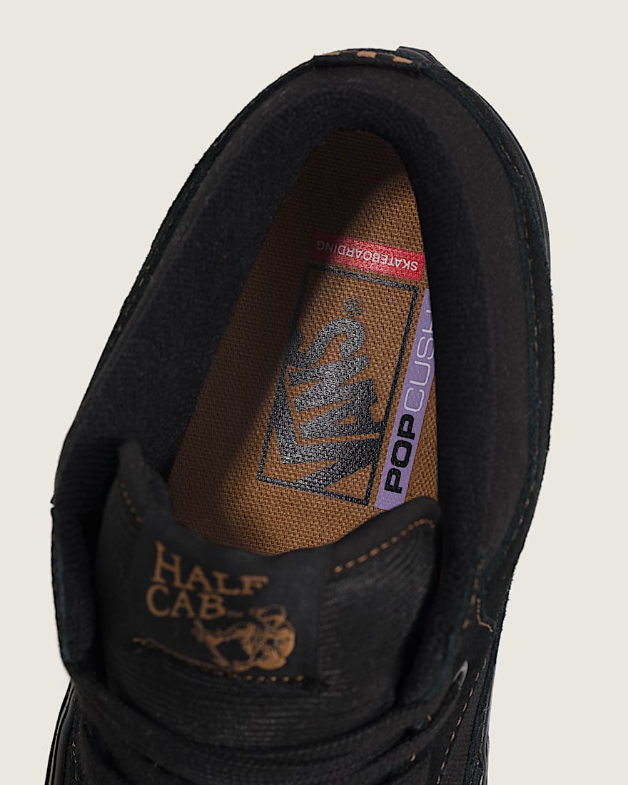 Skate Half Cab Shoe VANS Black  Brown ALT4