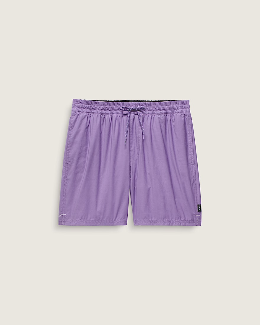 Primary Solid Elastic 17 Boardshorts VANS Purple Haze FLATLAY