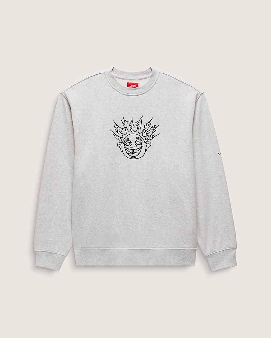Skate Smile Spike Crew Sweatshirt - 1