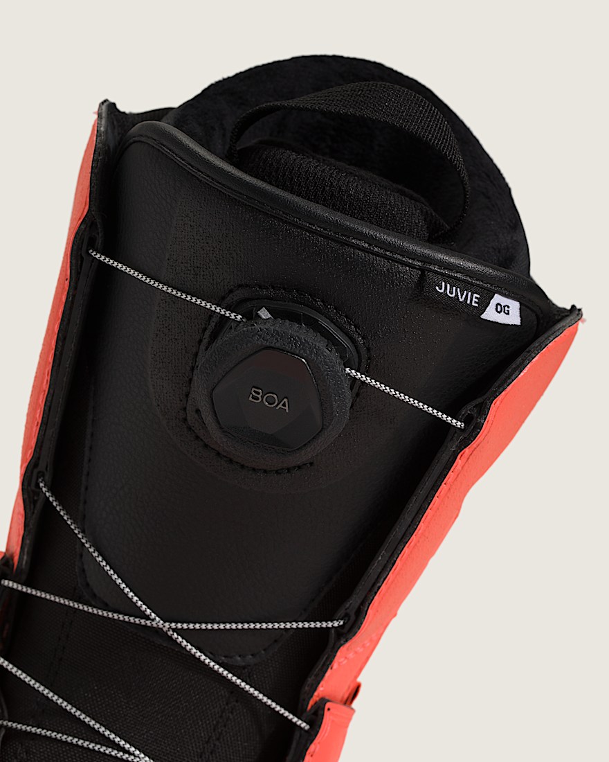 Little Kids Juvie OG Snowboard Boot VANS Orange  Black ALT7