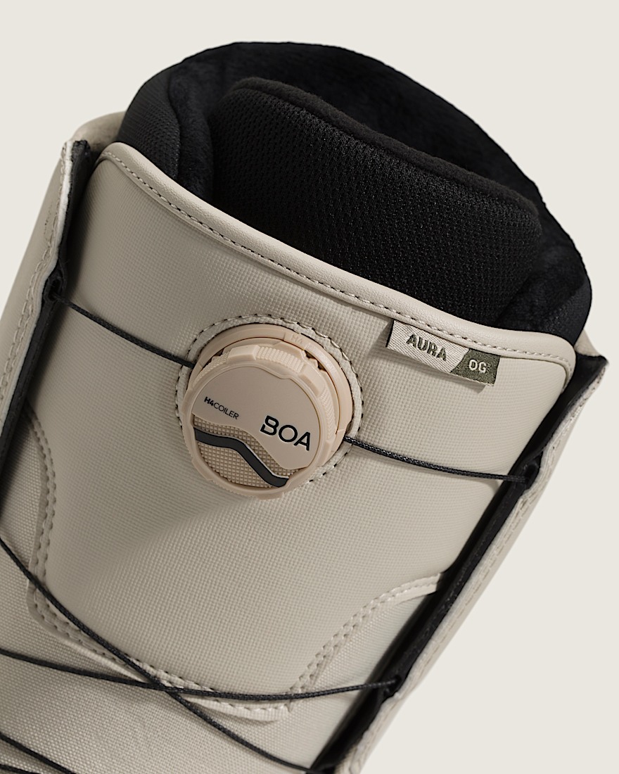 Aura OG Snowboard Boot VANS Grape Leaf Green  Oatmeal Beige ALT7