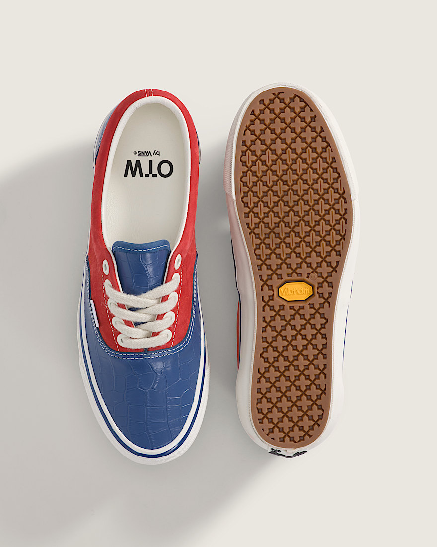 OTW Era 95 Vibram VANS Racing Red  Navy Blue ALT2