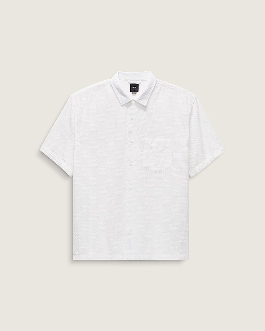 Wayside Eyelet Woven Shirt VANS White FLATLAY