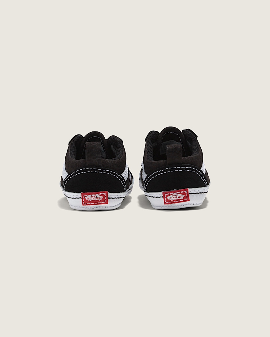 Infant Old Skool Crib Shoe VANS Black  White ALT3