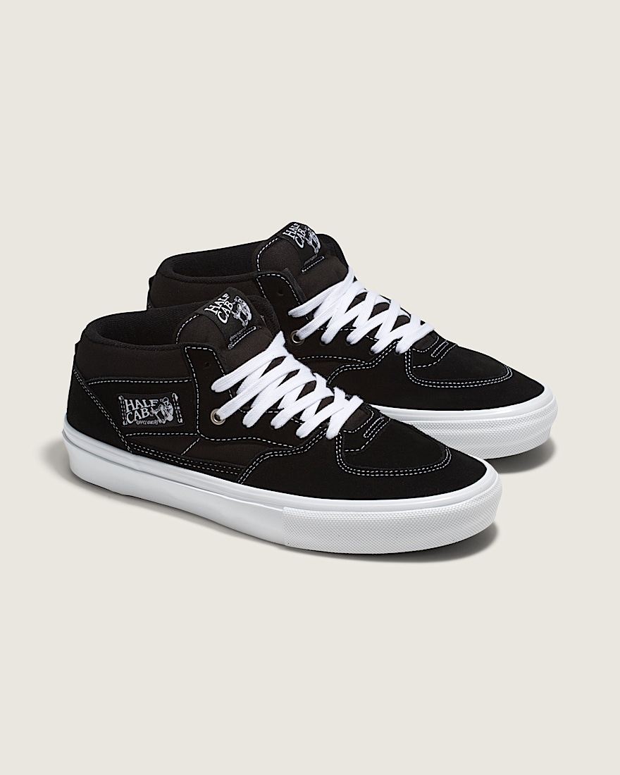 Skate Half Cab Shoe VANS Black  White ALT1