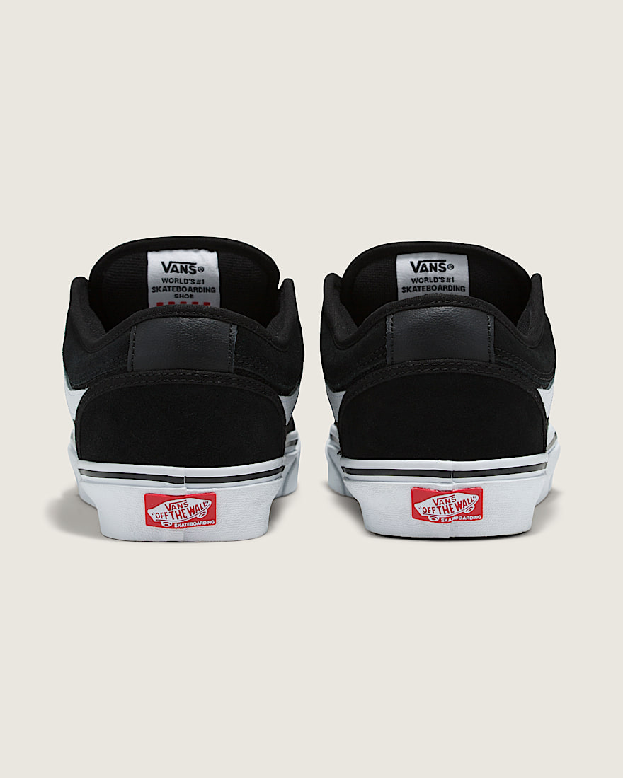 Skate Chukka Low Sidestripe Shoe VANS Black  White ALT3