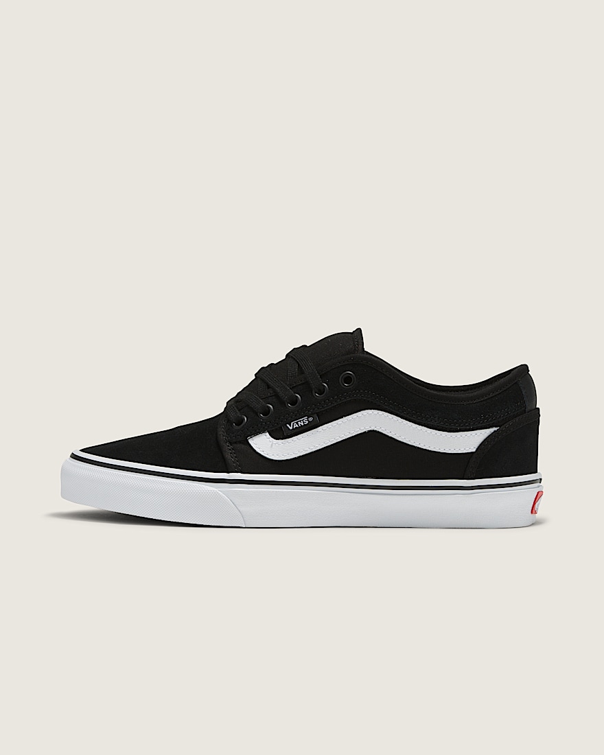 Skate Chukka Low Sidestripe Shoe VANS Black  White HERO