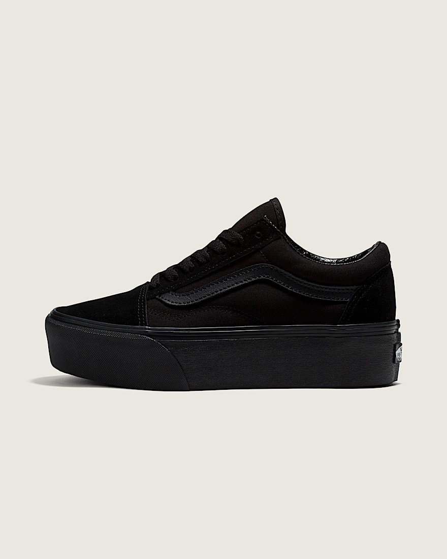 Old Skool Platform Shoe VANS Blackout HERO