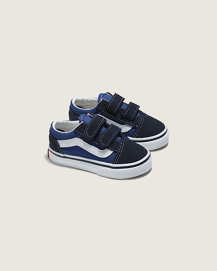 Toddler Old Skool V Shoe VANS Navy Blue ALT1