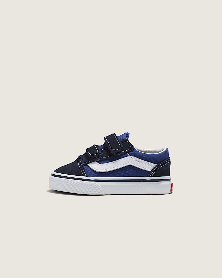 Toddler Old Skool V Shoe VANS Navy Blue HERO