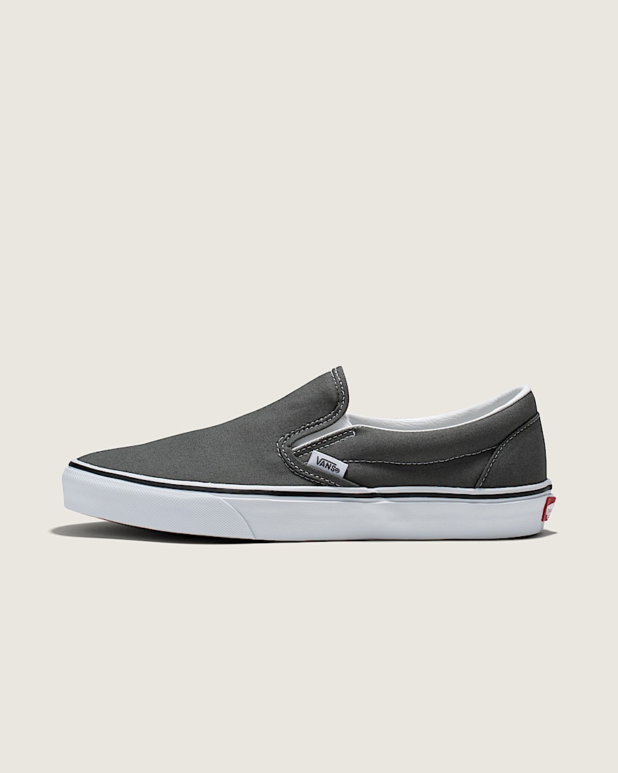 Classic SlipOn Shoe VANS Charcoal Grey HERO