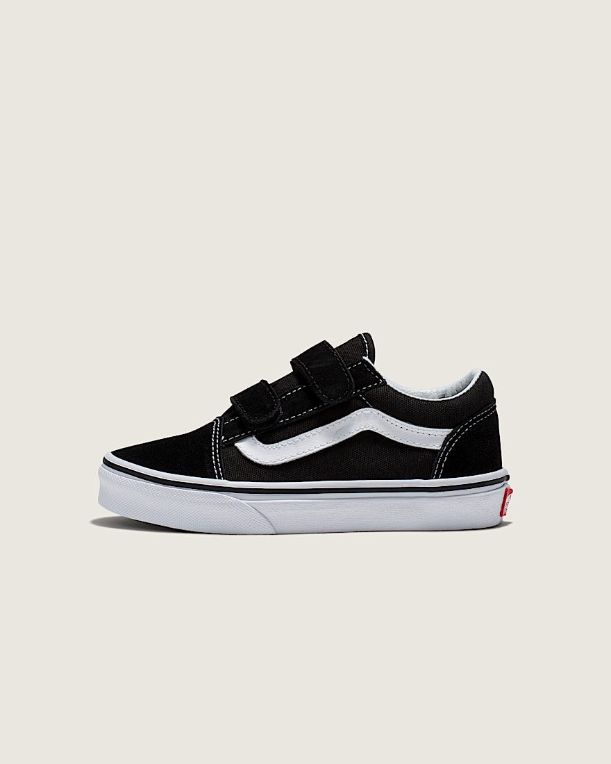Little Kids Old Skool V Shoe VANS Black  True White HERO