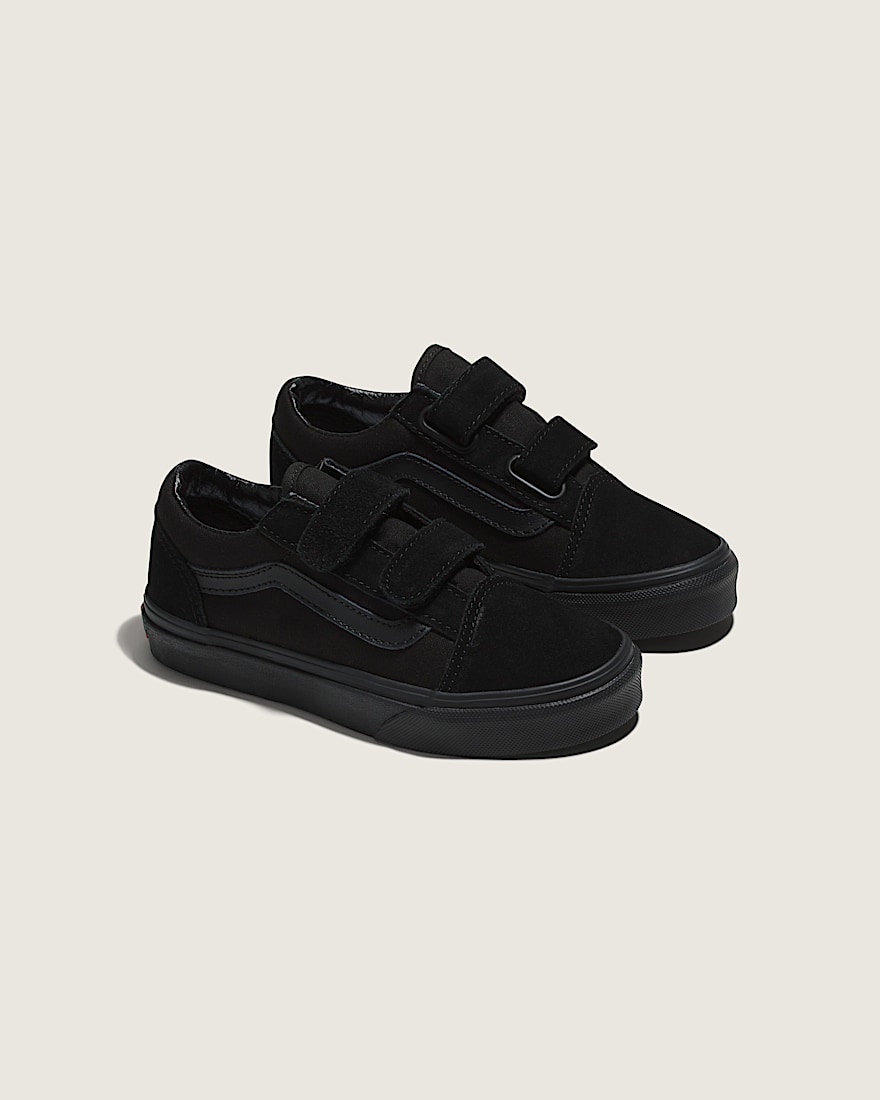 Little Kids Old Skool V Shoe VANS Blackout ALT1