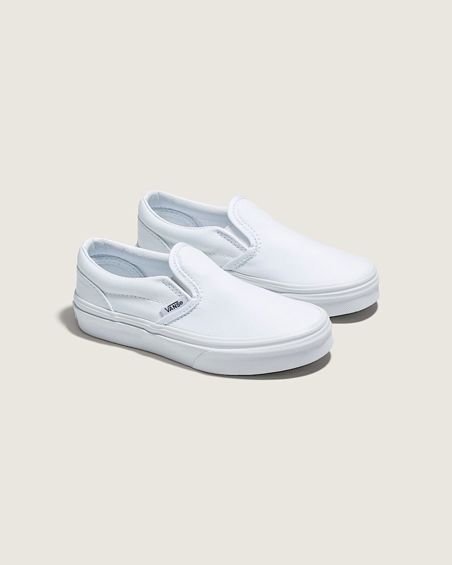 Little Kids Classic SlipOn Shoe VANS True White ALT1