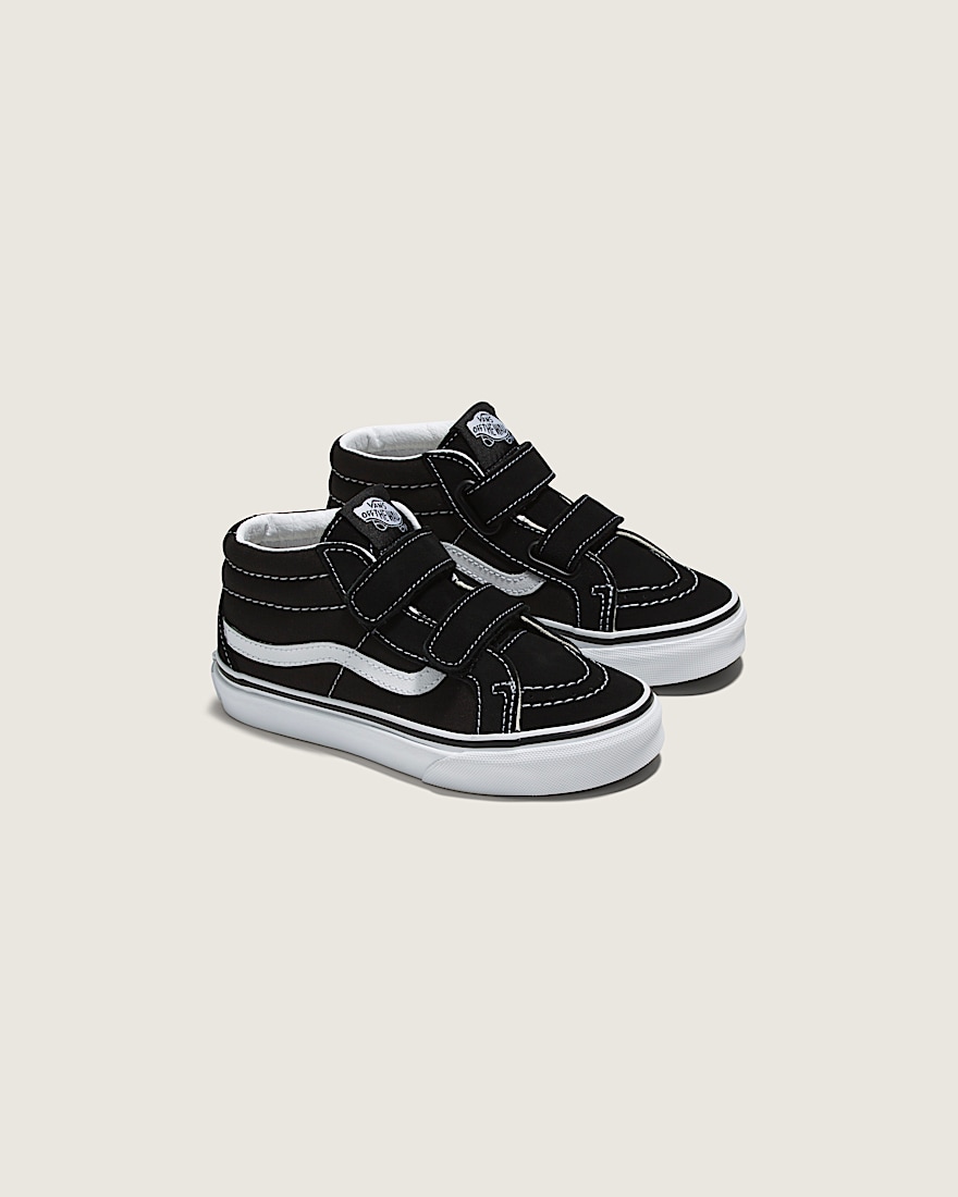 Little Kids Sk8Mid V Shoe VANS Black  True White ALT1