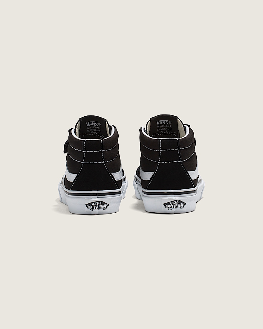 Little Kids Sk8Mid V Shoe VANS Black  True White ALT3