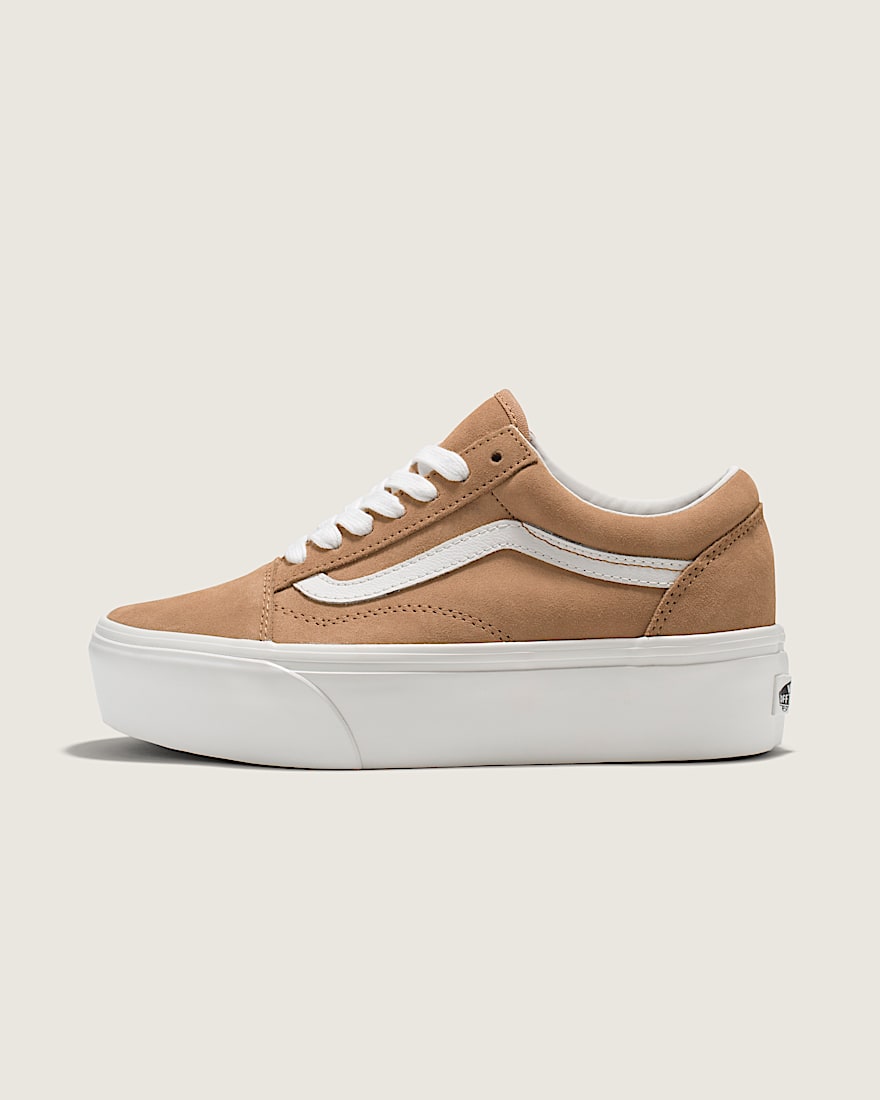 Old Skool Stackform Soft Suede Shoe - 1