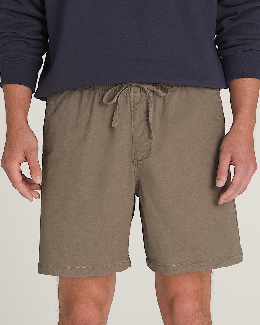 Range Relaxed Elastic 18 Shorts VANS Bungee Cord Brown HERO