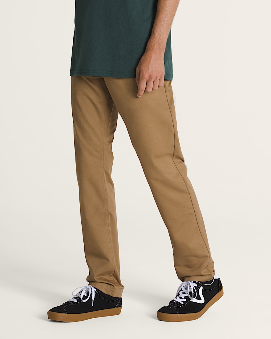Authentic Chino Slim Pants VANS Dirt Brown ALT3