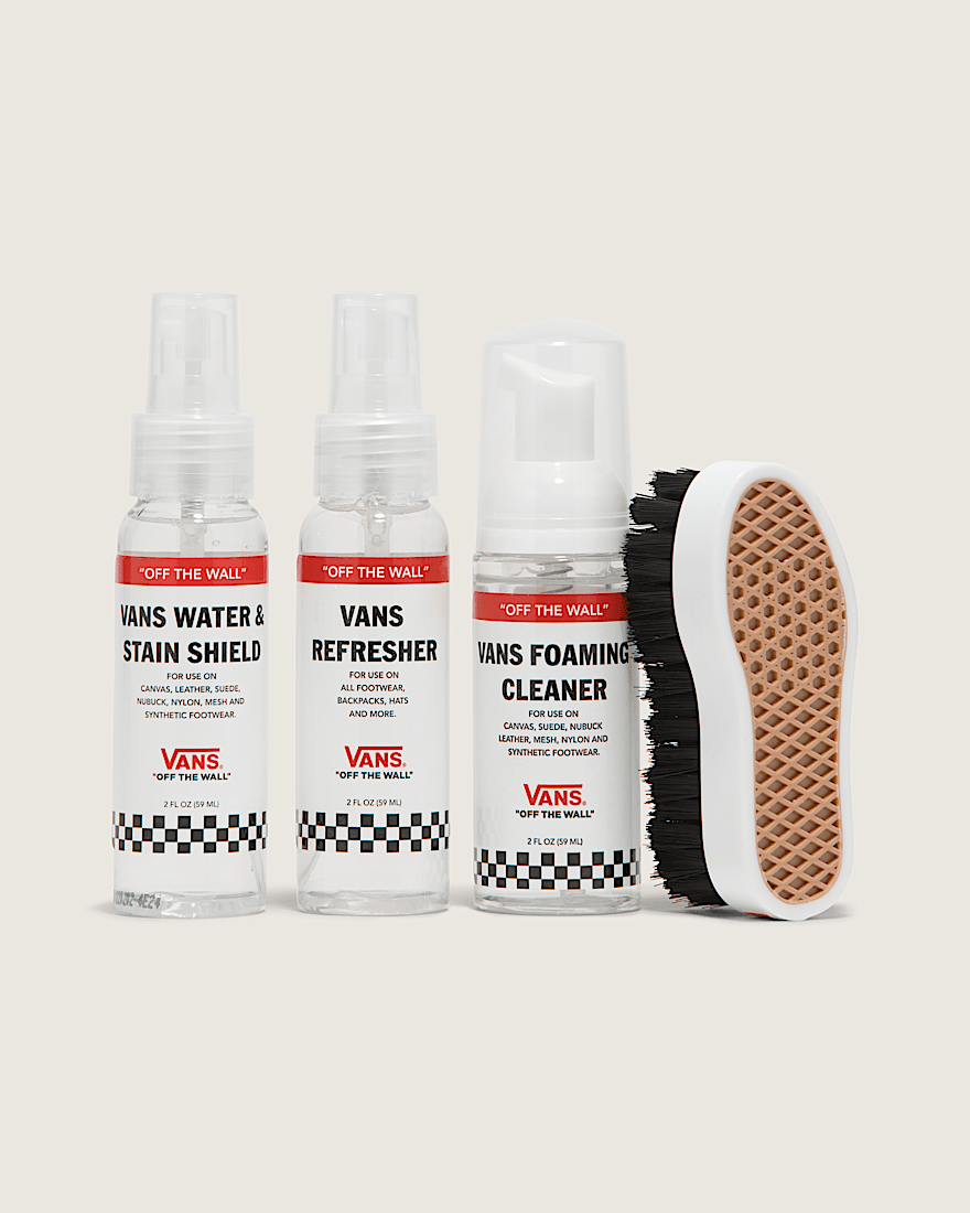 Vans Shoe Care Travel Kit VANS White HERO