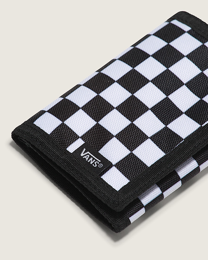Slipped Trifold Wallet VANS Black  White ALT3