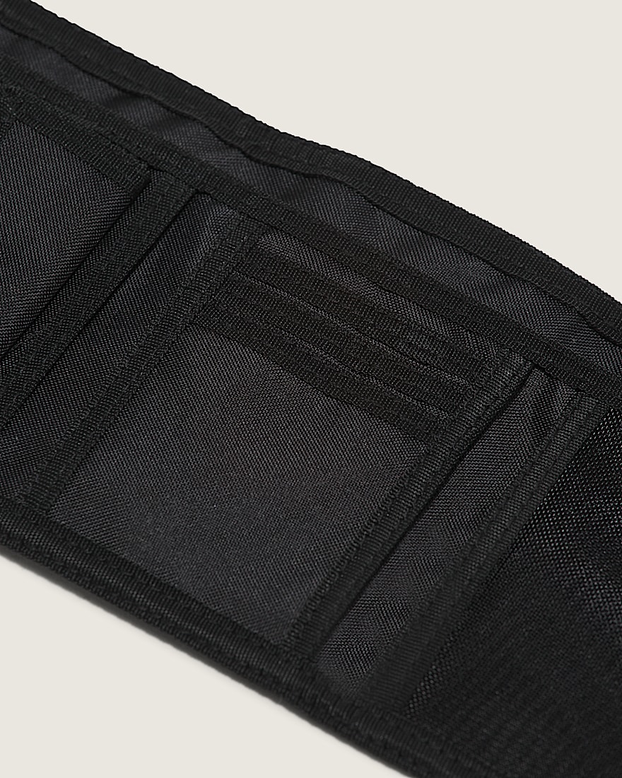 Slipped Trifold Wallet VANS Black  White ALT2