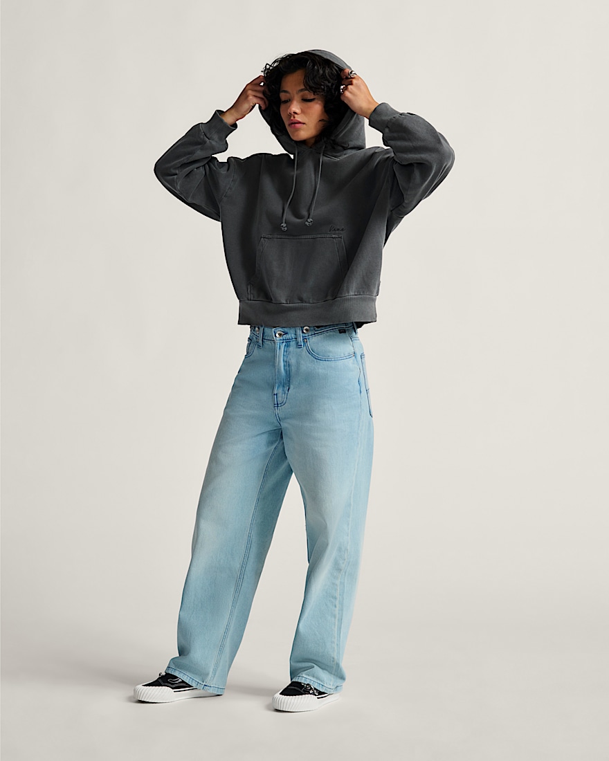 Check5 Baggy Pants VANS Light Stonewash Blue ALT2