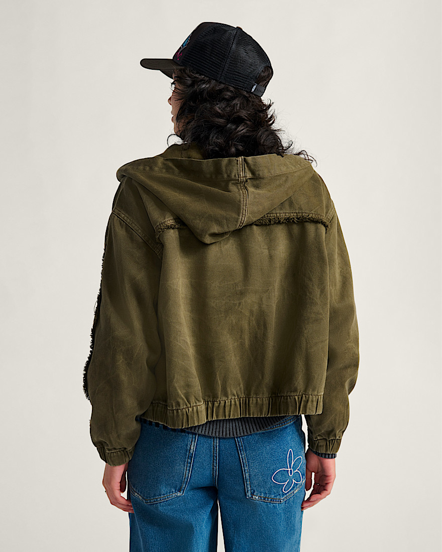 Essex Hooded Jacket VANS Warm Brown ALT2