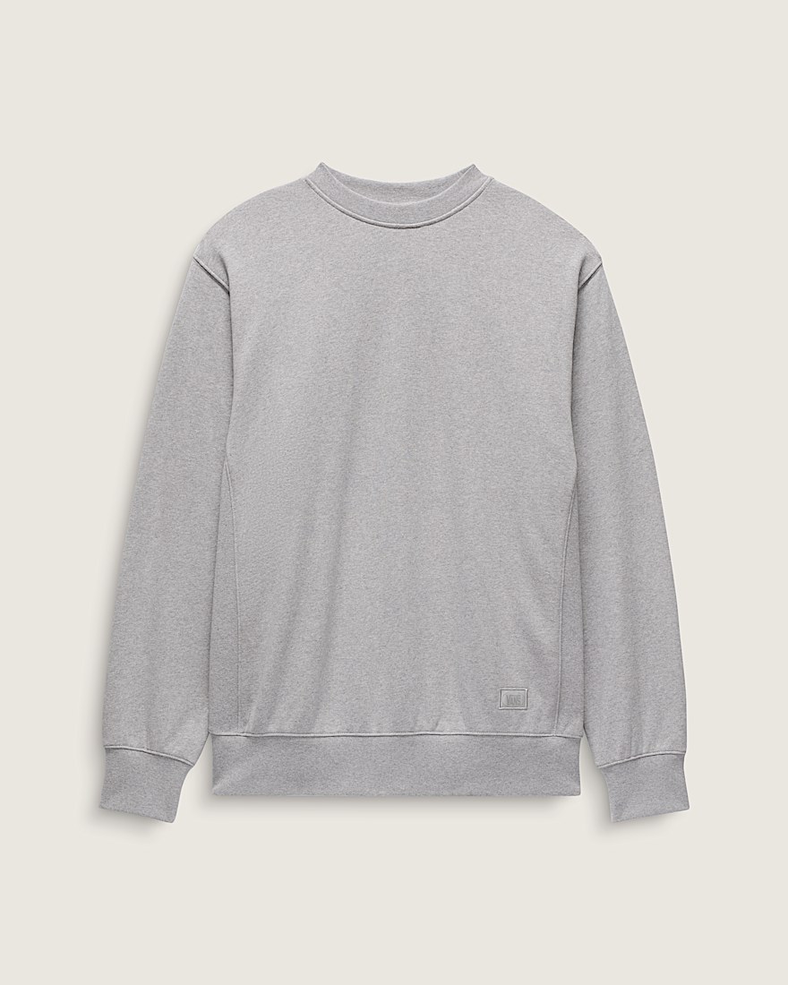 Original Standards Crew Sweatshirt VANS Heather Grey FLATLAY
