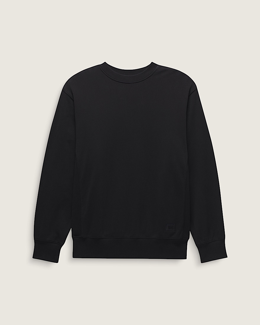 Original Standards Crew Sweatshirt VANS Black FLATLAY