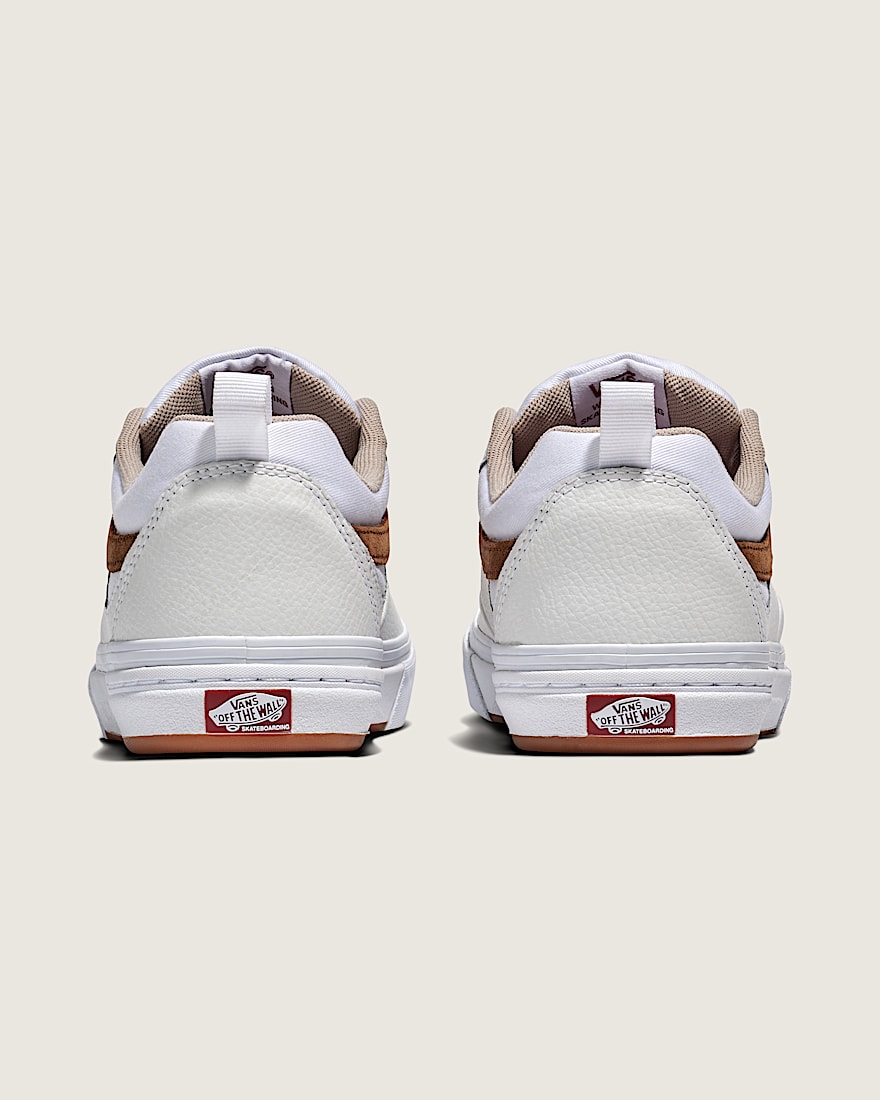 Skate Kyle Walker Wafflecup Shoe VANS Marshmallow White Brown ALT3