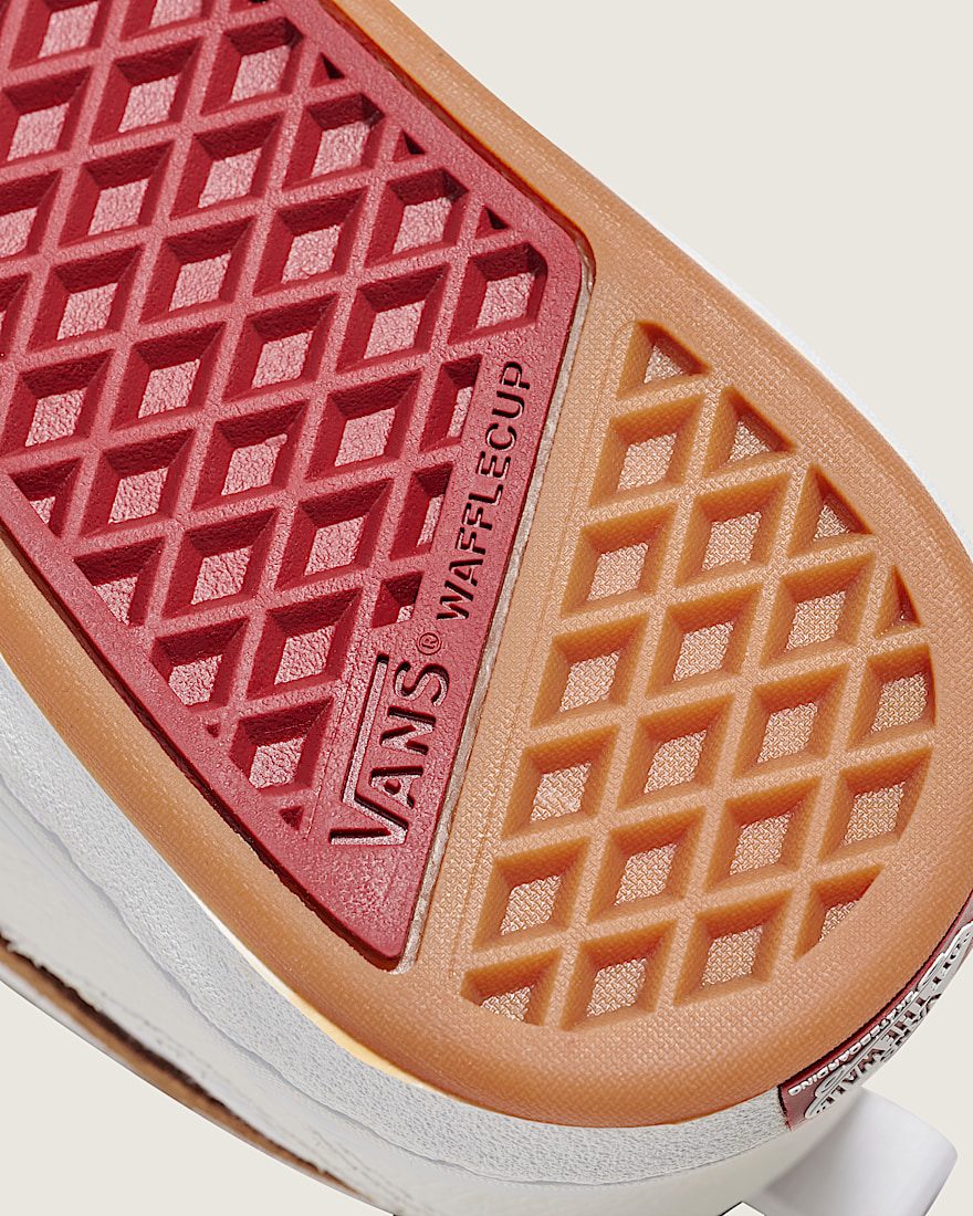 Skate Kyle Walker Wafflecup Shoe VANS Marshmallow White Brown ALT6