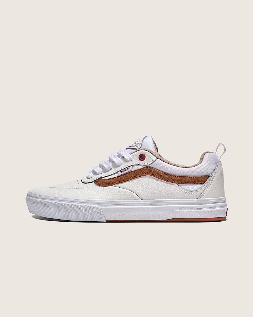 Skate Kyle Walker Wafflecup Shoe VANS Marshmallow White Brown HERO